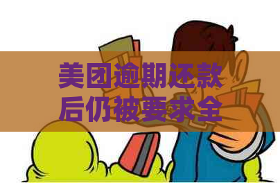 美团逾期还款后仍被要求全额还清？解答您的疑惑和解决方法