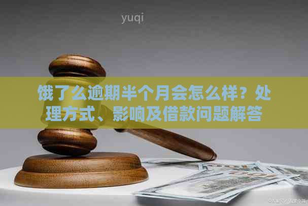 饿了么逾期半个月会怎么样？处理方式、影响及借款问题解答