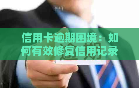 信用卡逾期困境：如何有效修复信用记录并挽回？