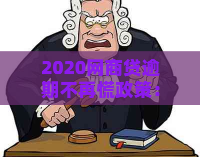 2020网商贷逾期不再慌政策：全面解读及应对指南