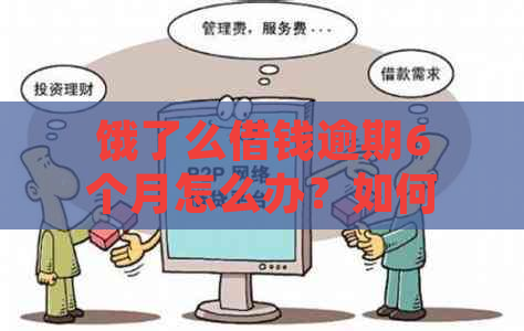 饿了么借钱逾期6个月怎么办？如何办理？逾期一天会影响吗？