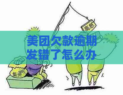 美团欠款逾期发错了怎么办？收到短信会有严重后果吗？