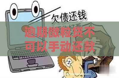 逾期微粒贷不可以手动还款吗怎么办