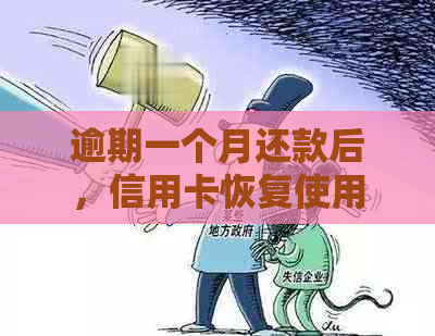 逾期一个月还款后，信用卡恢复使用的时间与影响全面解析