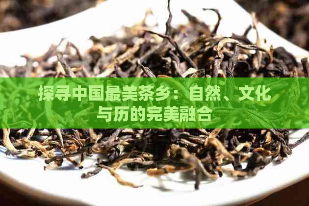 探寻中国最美茶乡：自然、文化与历的完美融合