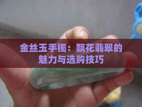 金丝玉手镯：飘花翡翠的魅力与选购技巧