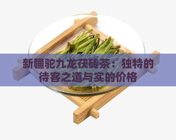 新疆驼九龙茯砖茶：独特的待客之道与实的价格