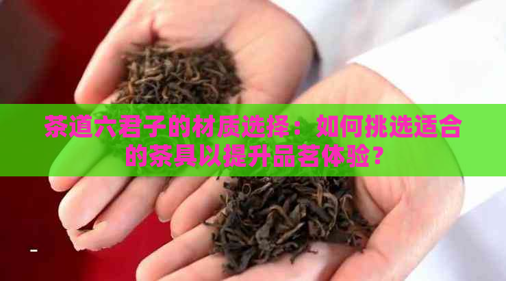 茶道六君子的材质选择：如何挑选适合的茶具以提升品茗体验？