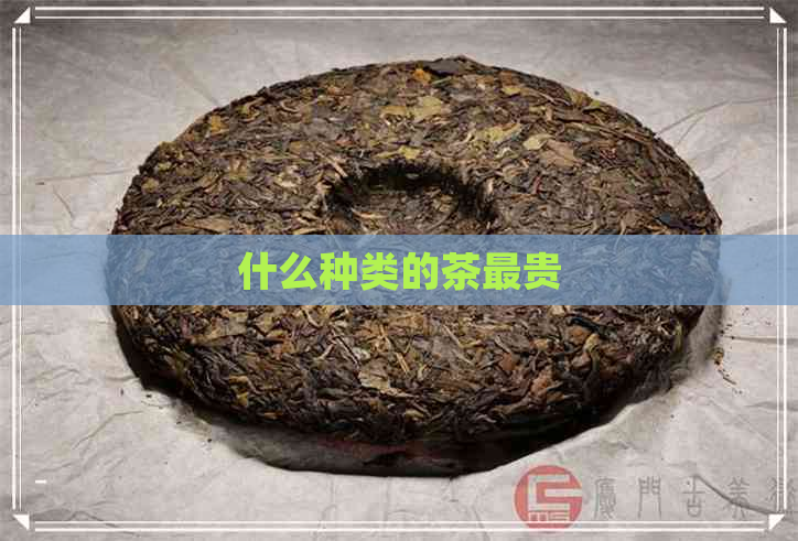 什么种类的茶最贵