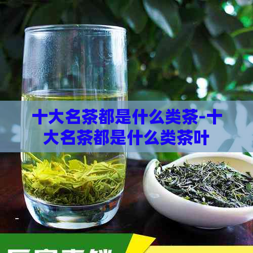 十大名茶都是什么类茶-十大名茶都是什么类茶叶