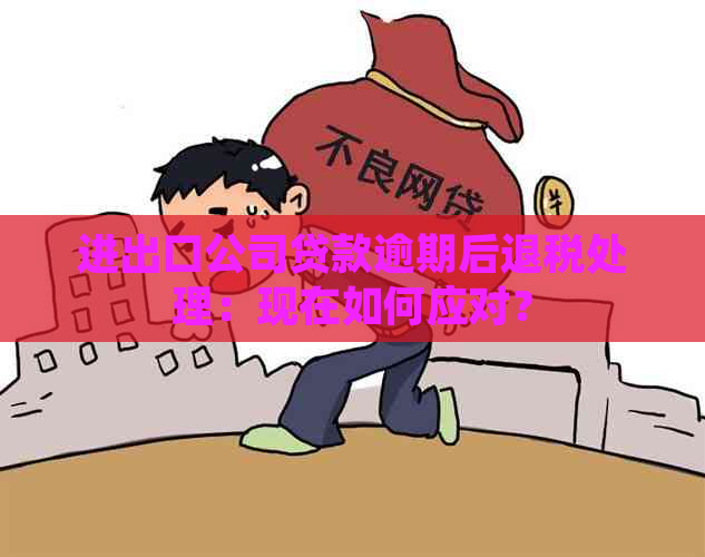 进出口公司贷款逾期后退税处理：现在如何应对？