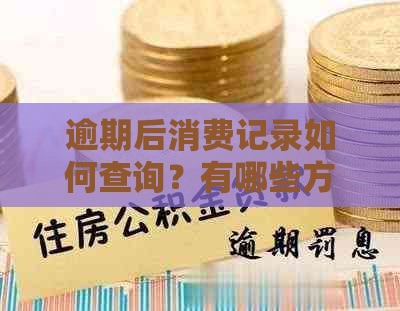 逾期后消费记录如何查询？有哪些方法可以查找？