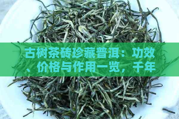 古树茶砖珍藏普洱：功效、价格与作用一览，千年古树老茶砖普洱茶的收藏价值