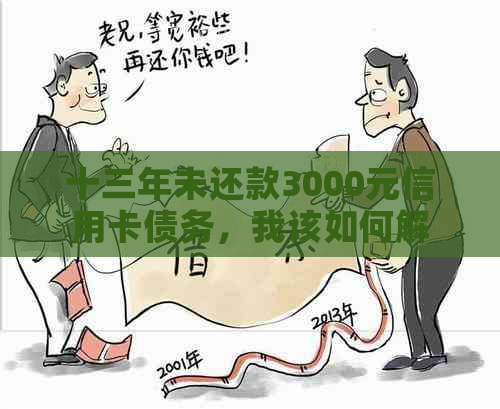 十三年未还款3000元信用卡债务，我该如何解决这个问题？