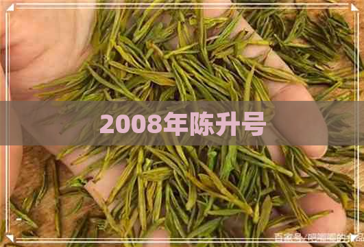 2008年陈升号