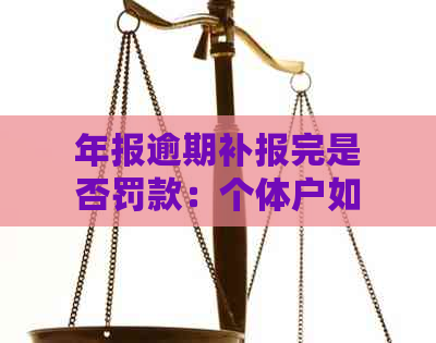 年报逾期补报完是否罚款：个体户如何处理及罚款金额