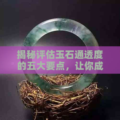 揭秘评估玉石通透度的五大要点，让你成为翡翠专家