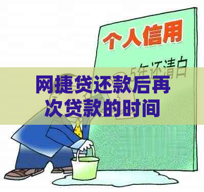 网捷贷还款后再次贷款的时间周期：详细指南与建议