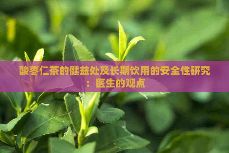 酸枣仁茶的健益处及长期饮用的安全性研究：医生的观点