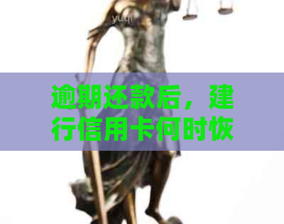 逾期还款后，建行信用卡何时恢复使用？了解详细恢复时间及影响因素