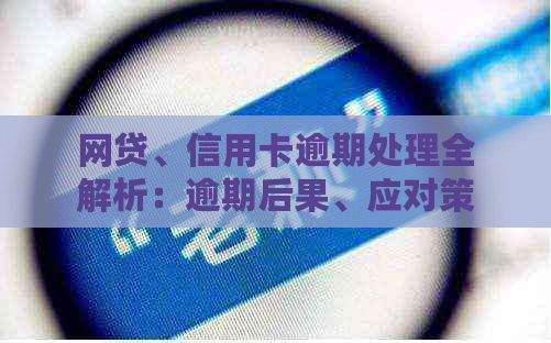 网贷、信用卡逾期处理全解析：逾期后果、应对策略和解决方法一文看懂！