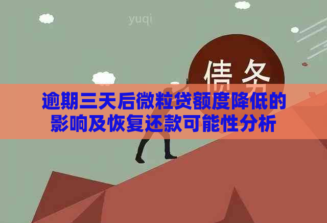 逾期三天后微粒贷额度降低的影响及恢复还款可能性分析