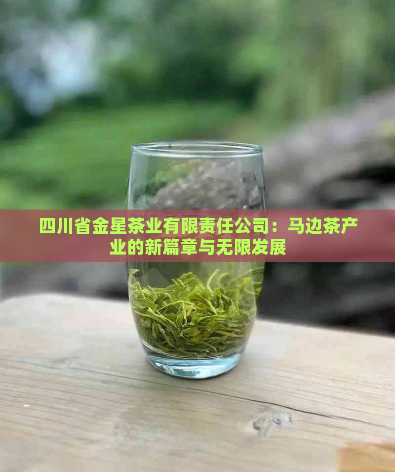 四川省金星茶业有限责任公司：马边茶产业的新篇章与无限发展