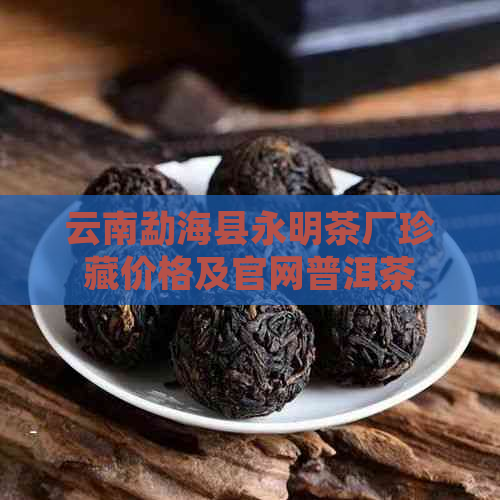 云南勐海县永明茶厂珍藏价格及官网普洱茶茶砖