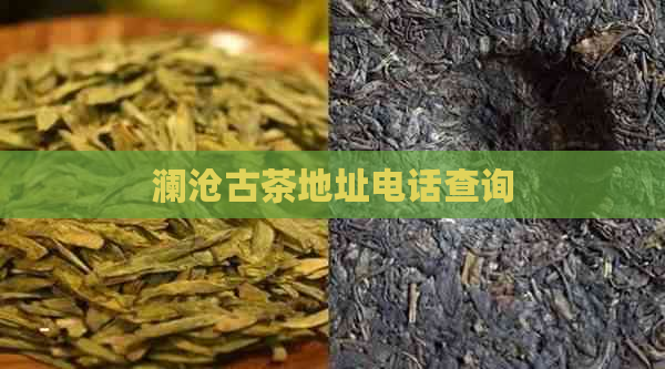 澜沧古茶地址电话查询