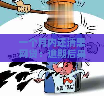 一个月内还清黑网贷：逾期后果与解决方案全解析