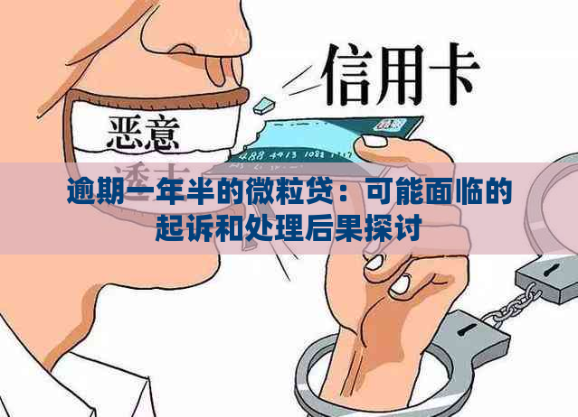 逾期一年半的微粒贷：可能面临的起诉和处理后果探讨