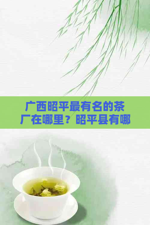 广西昭平最有名的茶厂在哪里？昭平县有哪些知名茶叶企业？