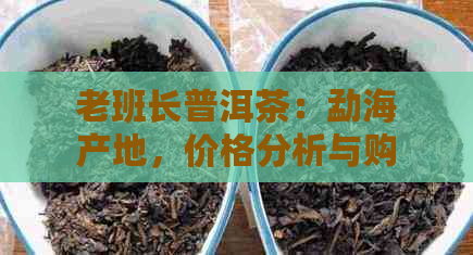 老班长普洱茶：勐海产地，价格分析与购买指南