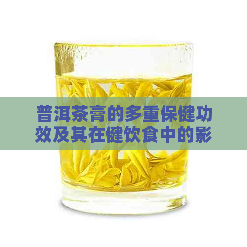 普洱茶膏的多重保健功效及其在健饮食中的影响