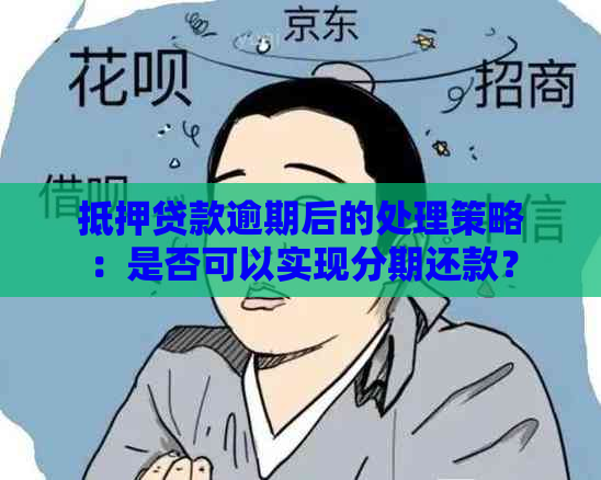 抵押贷款逾期后的处理策略：是否可以实现分期还款？