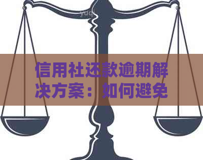 信用社还款逾期解决方案：如何避免、处理与恢复信用？