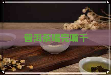 普洱茶喝完嘴干