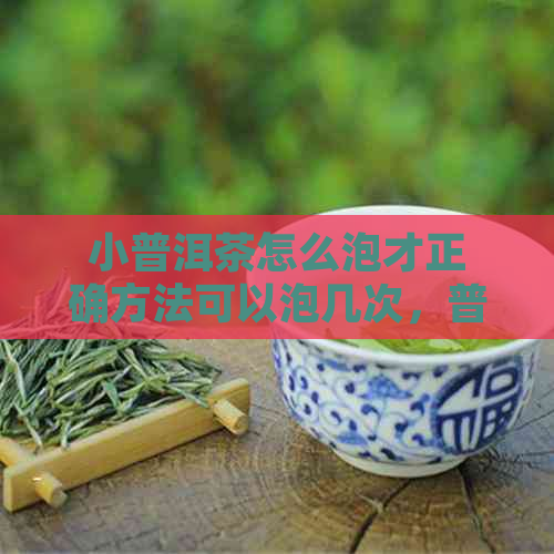 小普洱茶怎么泡才正确方法可以泡几次，普洱茶7502。