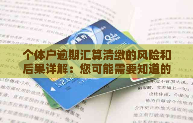 个体户逾期汇算清缴的风险和后果详解：您可能需要知道的一切