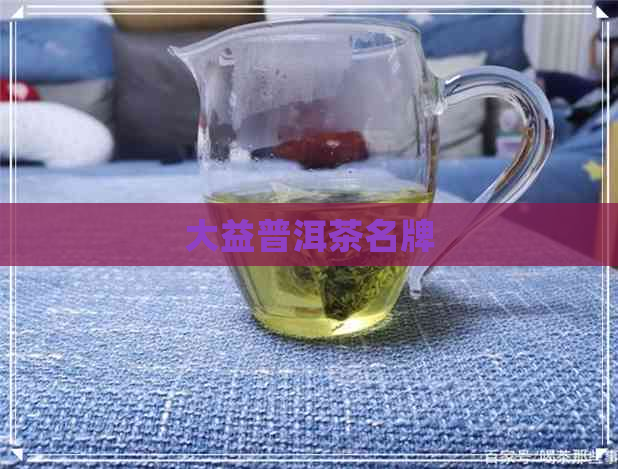 大益普洱茶名牌