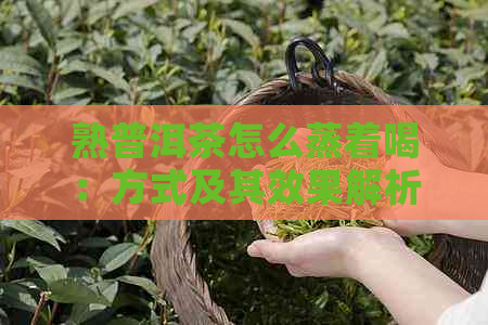 熟普洱茶怎么蒸着喝：方式及其效果解析