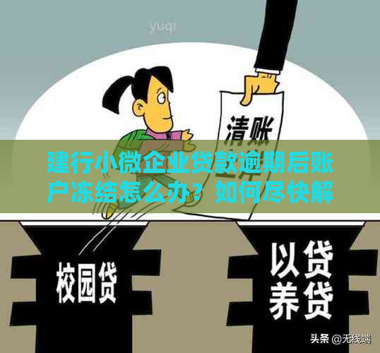 建行小微企业贷款逾期后账户冻结怎么办？如何尽快解冻恢复正常还款？