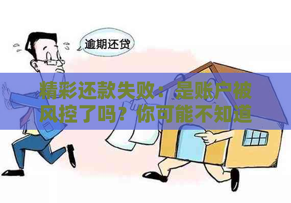 精彩还款失败：是账户被风控了吗？你可能不知道的原因！