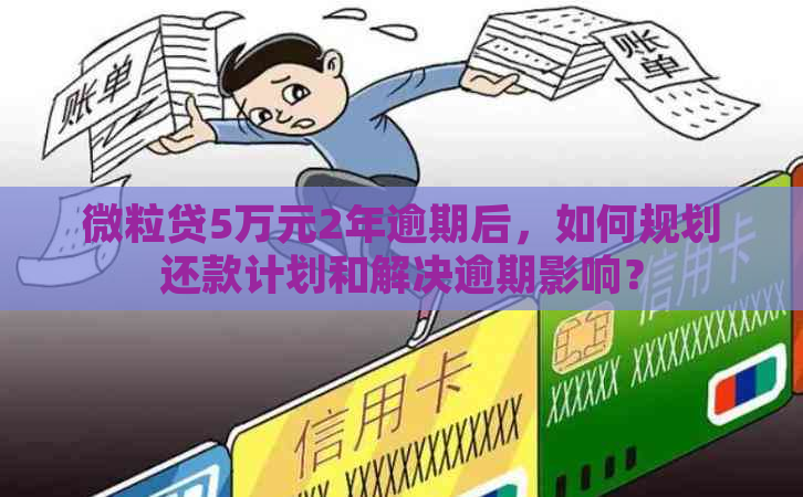 微粒贷5万元2年逾期后，如何规划还款计划和解决逾期影响？