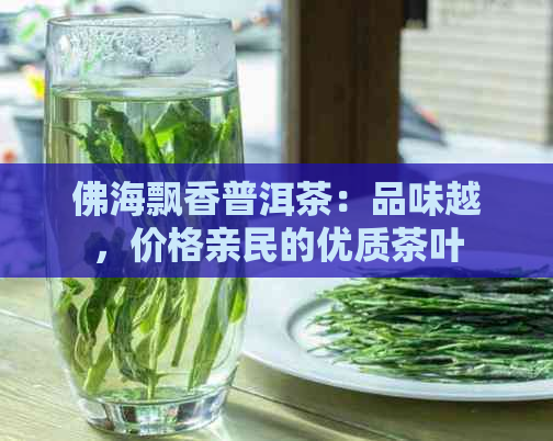 佛海飘香普洱茶：品味越，价格亲民的优质茶叶