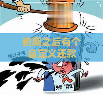 逾期之后有个自定义还款