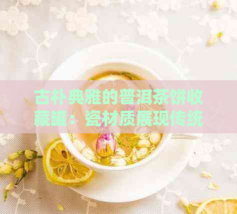 古朴典雅的普洱茶饼收藏罐：瓷材质展现传统工艺与现代审美的完美融合