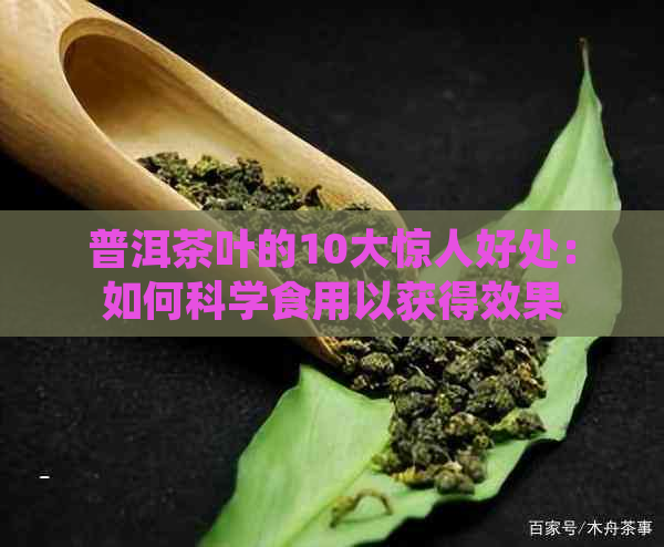 普洱茶叶的10大惊人好处：如何科学食用以获得效果