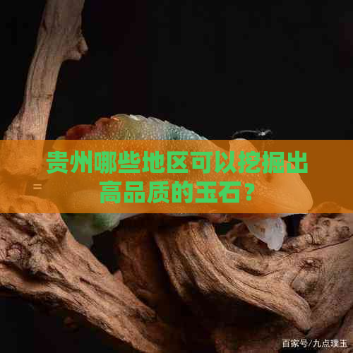 贵州哪些地区可以挖掘出高品质的玉石？