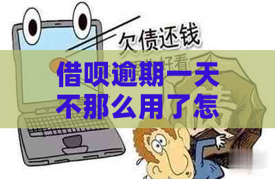 借呗逾期一天不那么用了怎么办，会怎么样？不能借钱后什么时候能恢复使用？